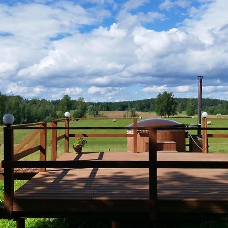 Guesthouse, Sauna & Jacuzzi In Gauja Valley - Kakukalns Страупе Экстерьер фото