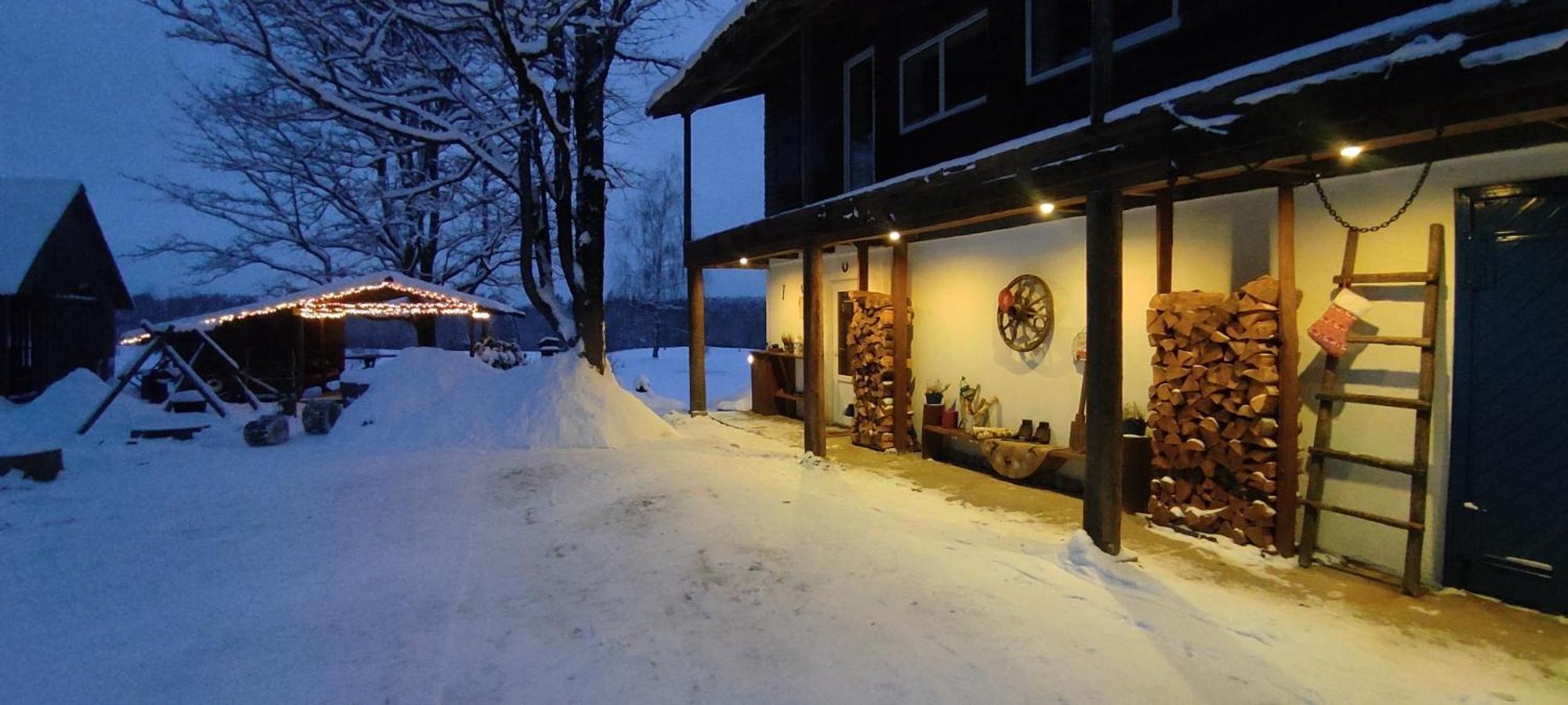 Guesthouse, Sauna & Jacuzzi In Gauja Valley - Kakukalns Страупе Экстерьер фото