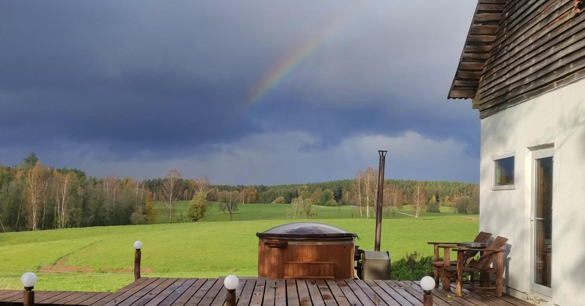 Guesthouse, Sauna & Jacuzzi In Gauja Valley - Kakukalns Страупе Экстерьер фото