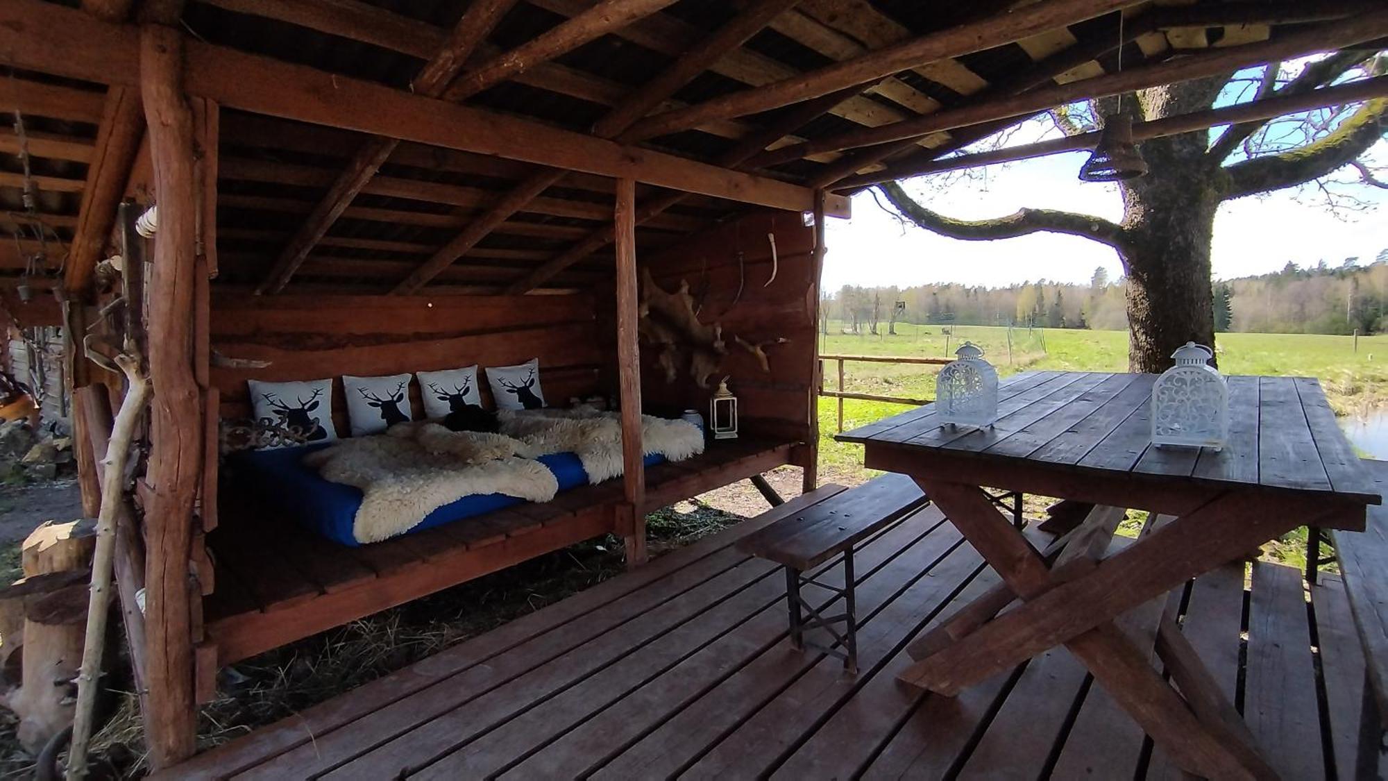 Guesthouse, Sauna & Jacuzzi In Gauja Valley - Kakukalns Страупе Экстерьер фото