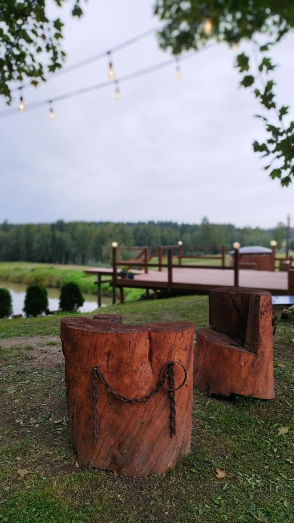 Guesthouse, Sauna & Jacuzzi In Gauja Valley - Kakukalns Страупе Экстерьер фото