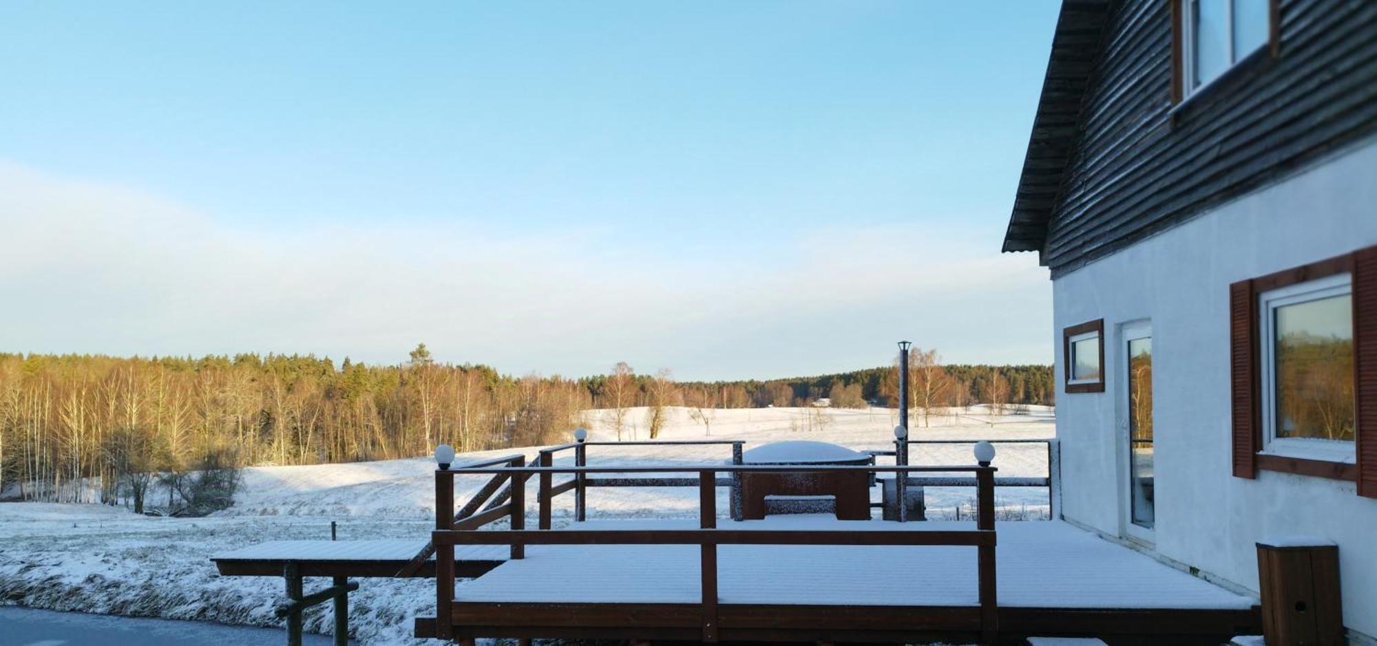 Guesthouse, Sauna & Jacuzzi In Gauja Valley - Kakukalns Страупе Экстерьер фото